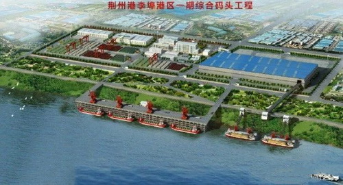 湖北一永久性砂石集并中心建成，總投資約2.5億元，年設(shè)計(jì)吞吐量360萬(wàn)噸