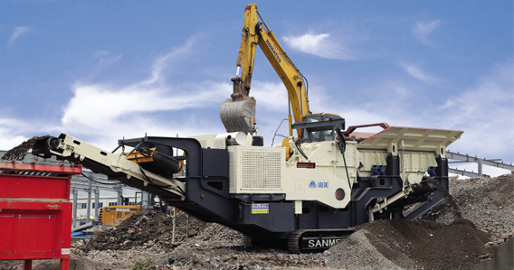 我國建筑垃圾日益嚴(yán)重，建筑垃圾移動式破碎機(jī)領(lǐng)域面臨新的發(fā)展機(jī)遇。