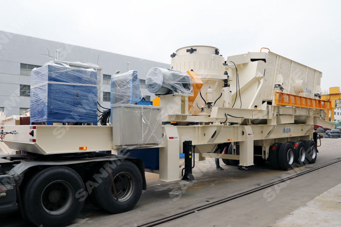 兩大移動破碎站：輪胎式與履帶式之間的區(qū)別，上海山美為你解答