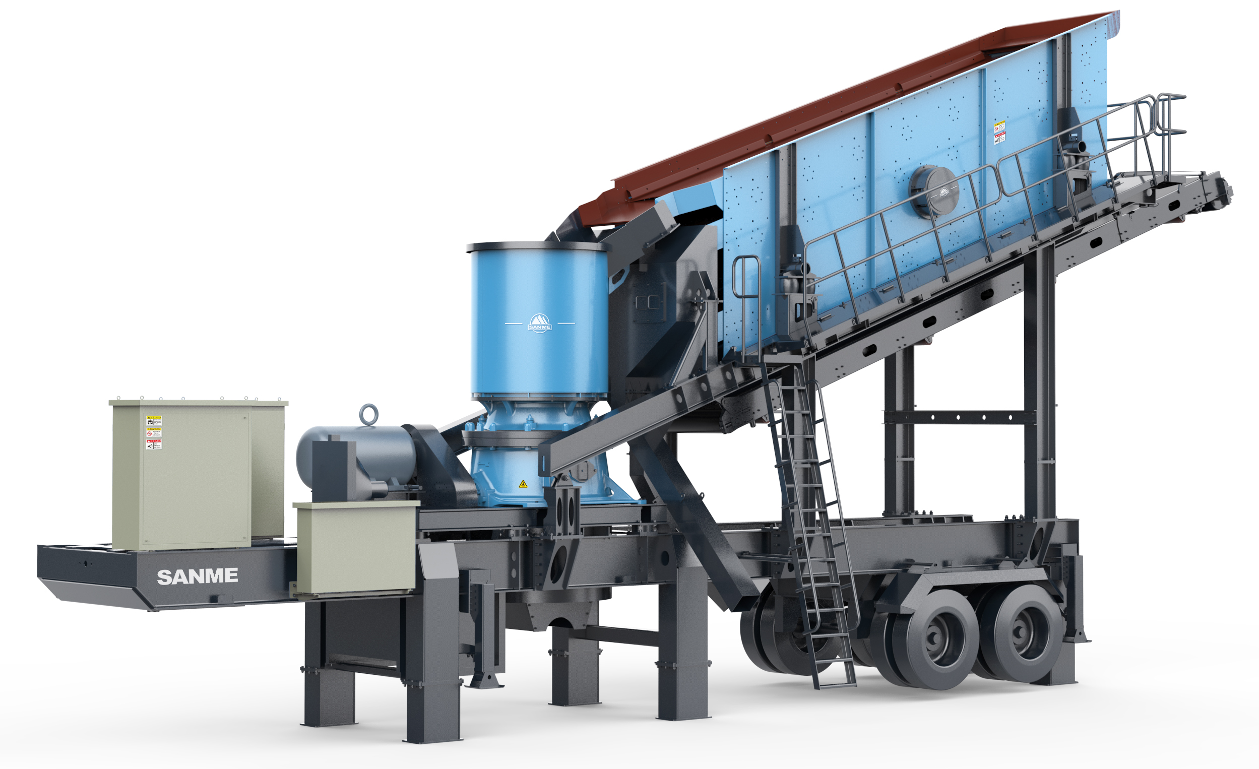 移動(dòng)破碎機(jī)相對(duì)于常規(guī)破碎機(jī)有什么性能上的優(yōu)點(diǎn)？