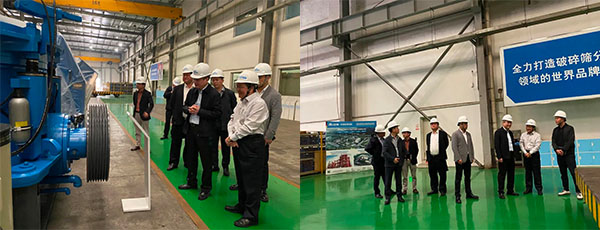 奉賢區(qū)人大常委會(huì)黨組書記、主任張培榮一行蒞臨上海山美股份開展“優(yōu)環(huán)境、穩(wěn)經(jīng)濟(jì)”大走訪大調(diào)研