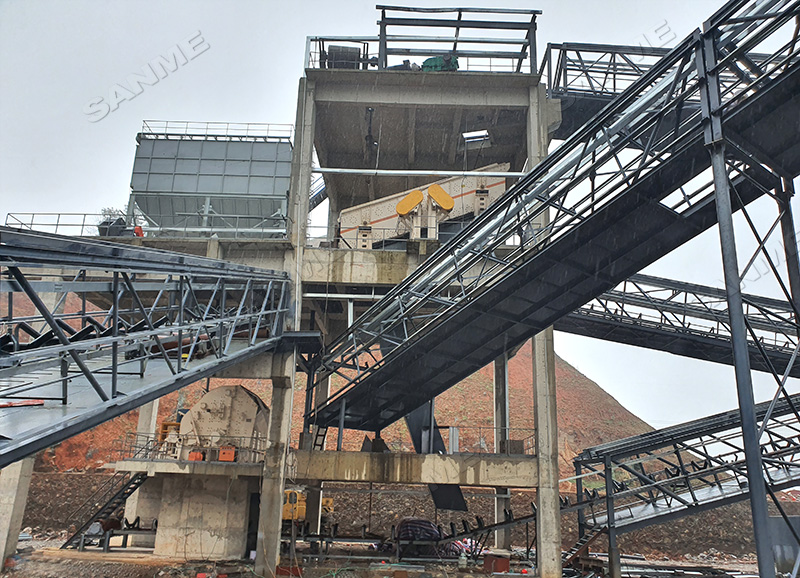 砂石骨料的生產(chǎn)線系統(tǒng)構(gòu)成有哪些？