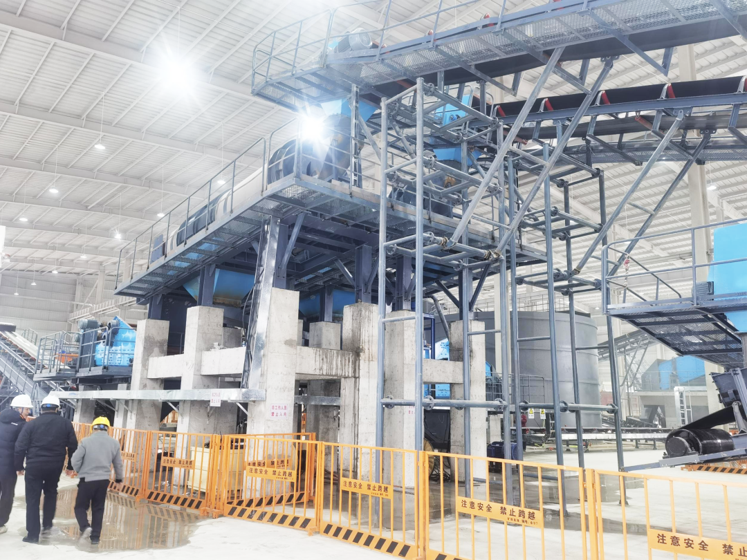 正式投產(chǎn)！上海山美股份助力打造礦山廢渣固廢綜合處理精品工程